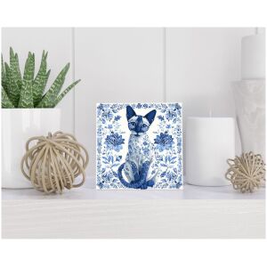 Tegel 15x15 cm Delfts blauw