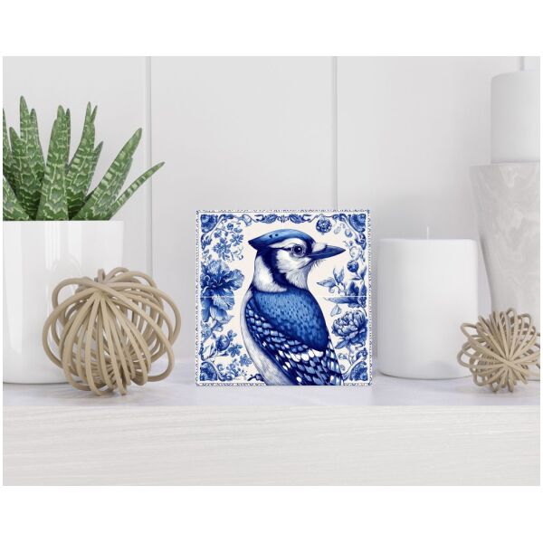 Tegel 15x15 cm Delfts blauw