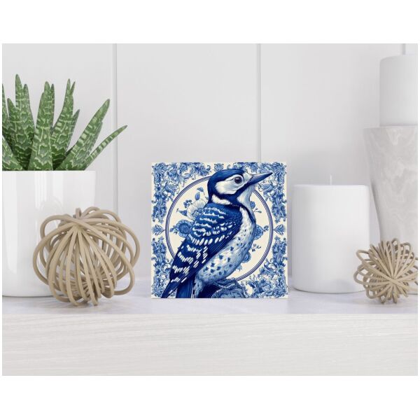 Tegel 15x15 cm Delfts blauw