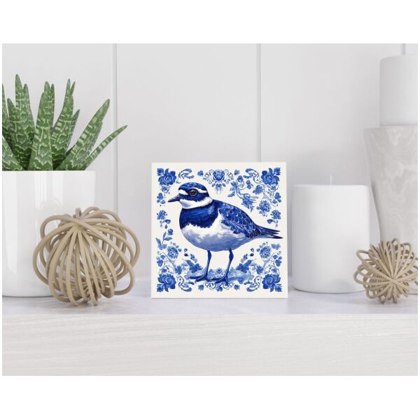 Tegel 15X15 Cm Met Delfts Blauw Cadeau Decoratie | Tegeltjes Met Tekst | Tegeltjes Met Spreuken | Collega | Oma | Opa | Pensioen | Mama | Papa | Vriend Tegel 15x15 cm Delfts blauw