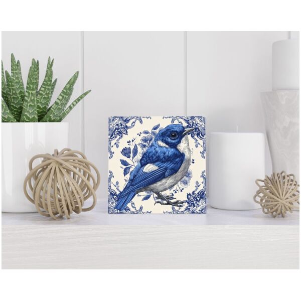 Tegel 15x15 cm Delfts blauw