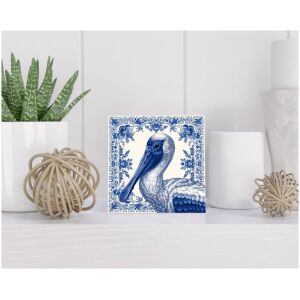 Tegel 15x15 cm Delfts blauw