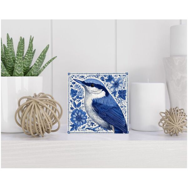 Tegel 15x15 cm Delfts blauw