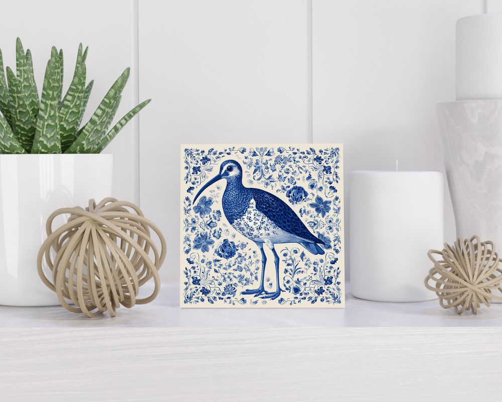 Tegel 15X15 Cm Met Delfts Blauw Cadeau Decoratie | Tegeltjes Met Tekst | Tegeltjes Met Spreuken | Collega | Oma | Opa | Pensioen | Mama | Papa | Vriend Tegel 15x15 cm Delfts blauw