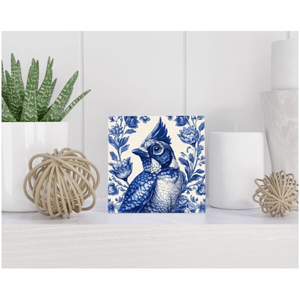 Tegel 15x15 cm Delfts blauw