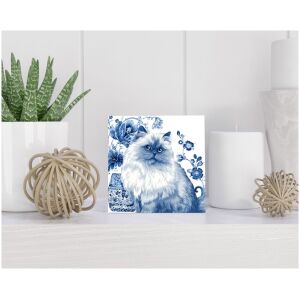 Tegel 15x15 cm Delfts blauw