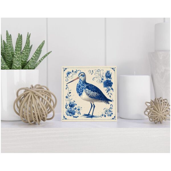 Tegel 15x15 cm Delfts blauw