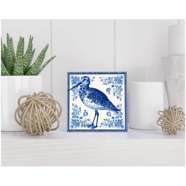 Tegel 15x15 cm Delfts blauw