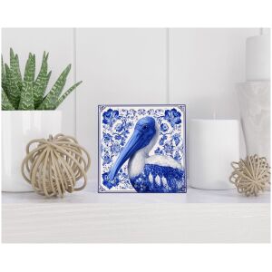 Tegel 15x15 cm Delfts blauw