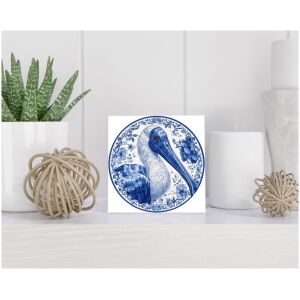 Tegel 15x15 cm Delfts blauw