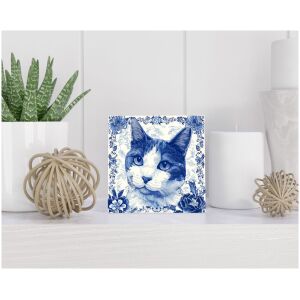 Tegel 15x15 cm Delfts blauw