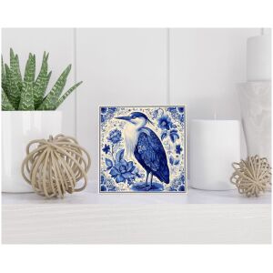 Tegel 15x15 cm Delfts blauw