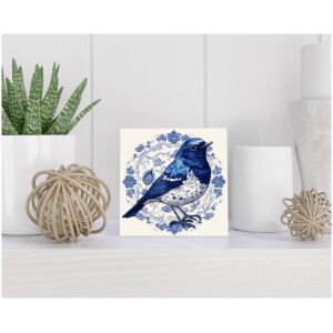 Tegel 15x15 cm Delfts blauw