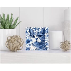 Tegel 15x15 cm Delfts blauw