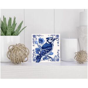 Tegel 15x15 cm Delfts blauw