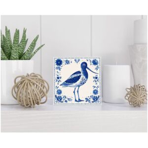 Tegel 15x15 cm Delfts blauw