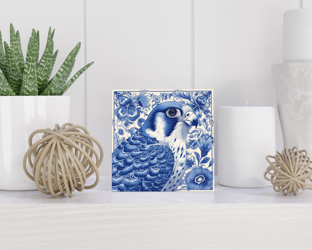 Tegel 15X15 Cm Met Delfts Blauw Cadeau Decoratie | Tegeltjes Met Tekst | Tegeltjes Met Spreuken | Collega | Oma | Opa | Pensioen | Mama | Papa | Vriend Tegel 15x15 cm Delfts blauw