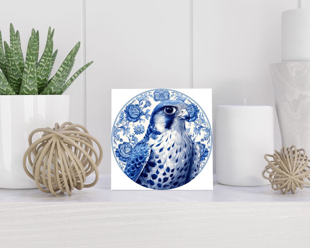 Tegel 15X15 Cm Met Delfts Blauw Cadeau Decoratie | Tegeltjes Met Tekst | Tegeltjes Met Spreuken | Collega | Oma | Opa | Pensioen | Mama | Papa | Vriend Tegel 15x15 cm Delfts blauw