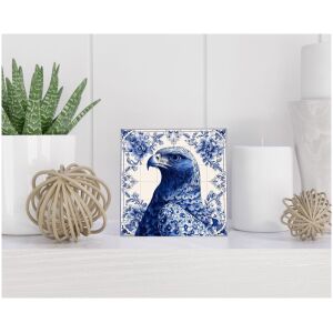 Tegel 15x15 cm Delfts blauw