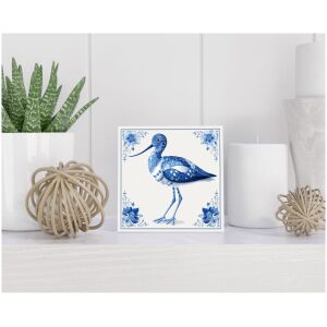 Tegel 15x15 cm Delfts blauw