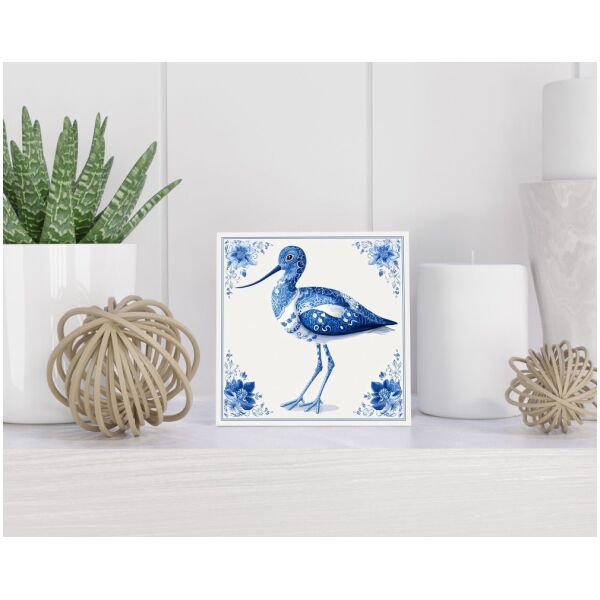 Tegel 15x15 cm Delfts blauw