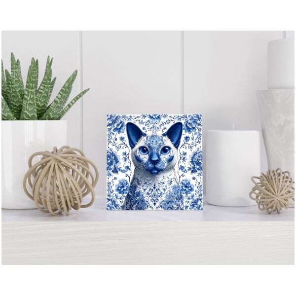 Tegel 15x15 cm Delfts blauw