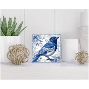 Tegel 15x15 cm Delfts blauw