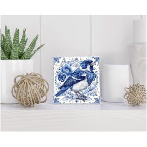 Tegel 15x15 cm Delfts blauw