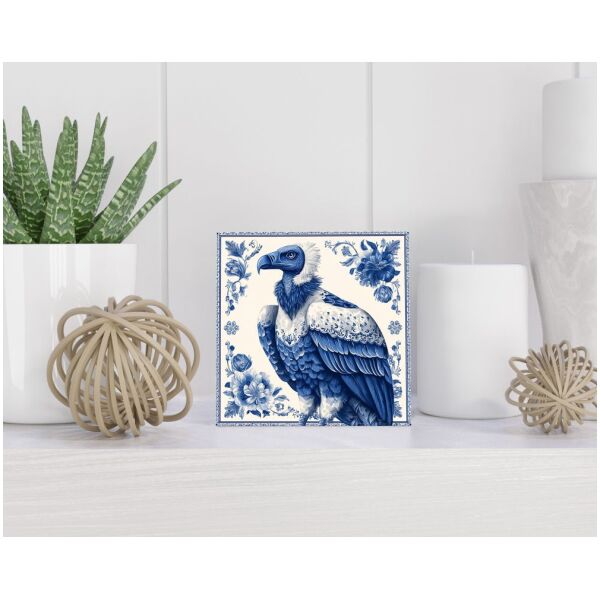 Tegel 15x15 cm Delfts blauw