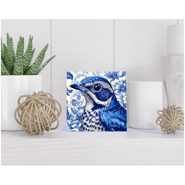 Tegel 15x15 cm Delfts blauw