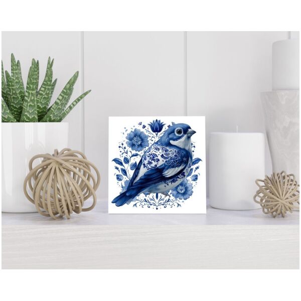 Tegel 15x15 cm Delfts blauw