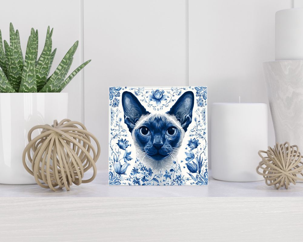 Tegel 15X15 Cm Met Delfts Blauw Cadeau Decoratie | Tegeltjes Met Tekst | Tegeltjes Met Spreuken | Collega | Oma | Opa | Pensioen | Mama | Papa | Vriend Tegel 15x15 cm Delfts blauw