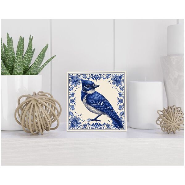 Tegel 15x15 cm Delfts blauw