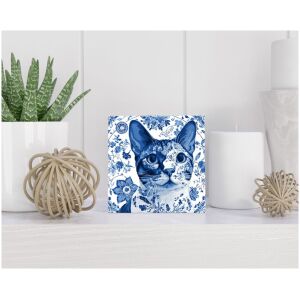 Tegel 15x15 cm Delfts blauw