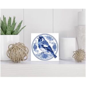 Tegel 15x15 cm Delfts blauw