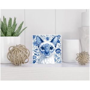 Tegel 15x15 cm Delfts blauw