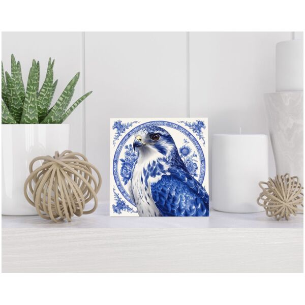 Tegel 15x15 cm Delfts blauw