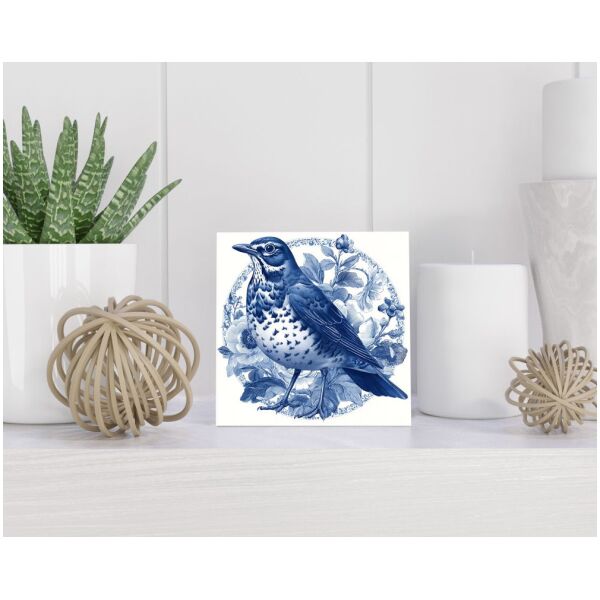 Tegel 15x15 cm Delfts blauw