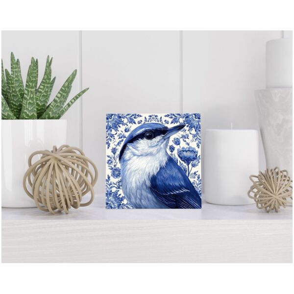 Tegel 15x15 cm Delfts blauw