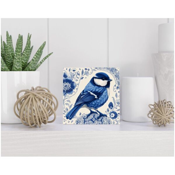 Tegel 15x15 cm Delfts blauw