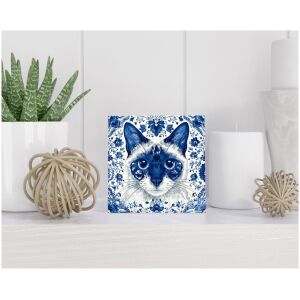 Tegel 15x15 cm Delfts blauw