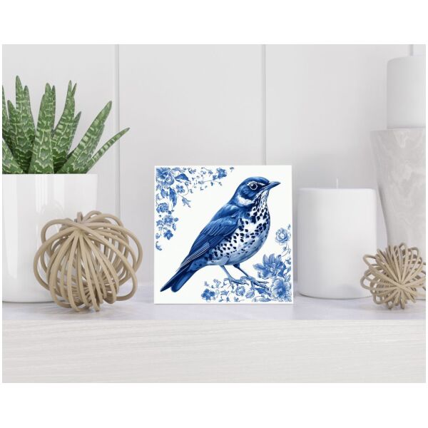 Tegel 15x15 cm Delfts blauw