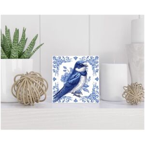 Tegel 15x15 cm Delfts blauw