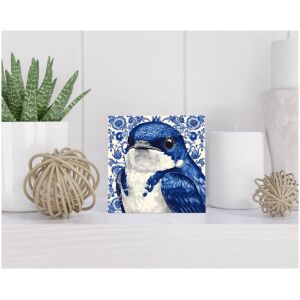 Tegel 15x15 cm Delfts blauw