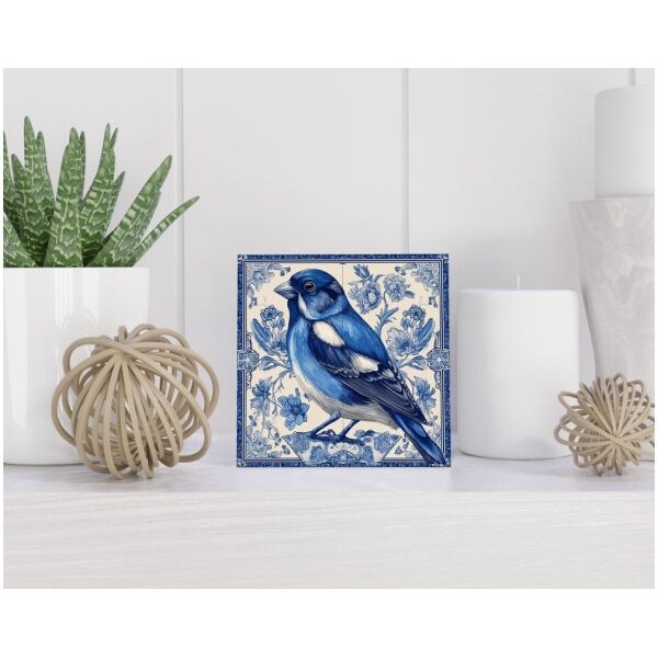 Tegel 15x15 cm Delfts blauw