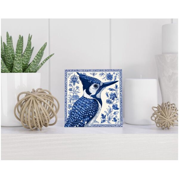 Tegel 15x15 cm Delfts blauw