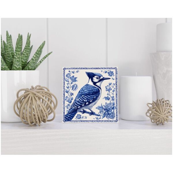 Tegel 15x15 cm Delfts blauw