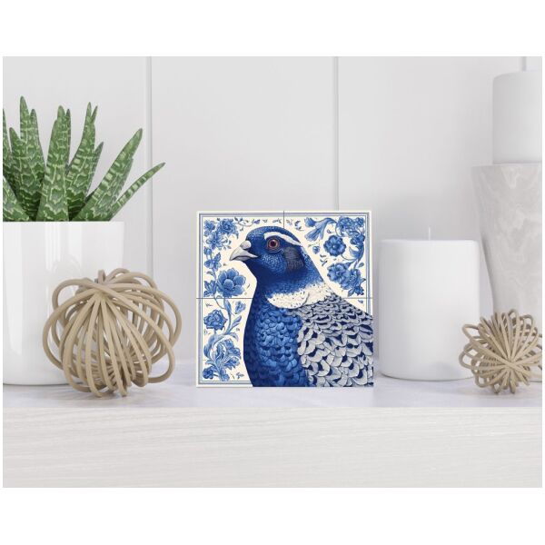 Tegel 15x15 cm Delfts blauw