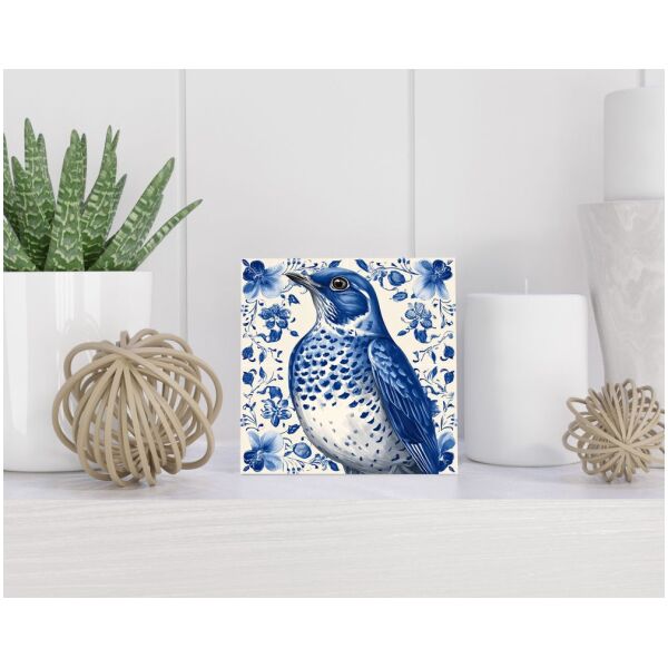 Tegel 15x15 cm Delfts blauw