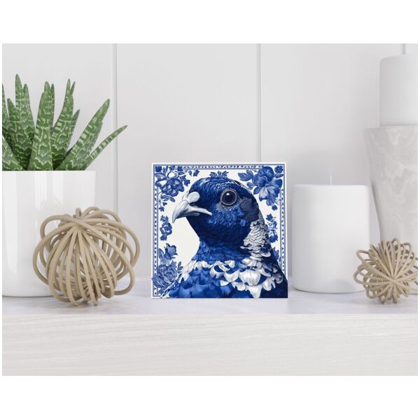 Tegel 15x15 cm Delfts blauw